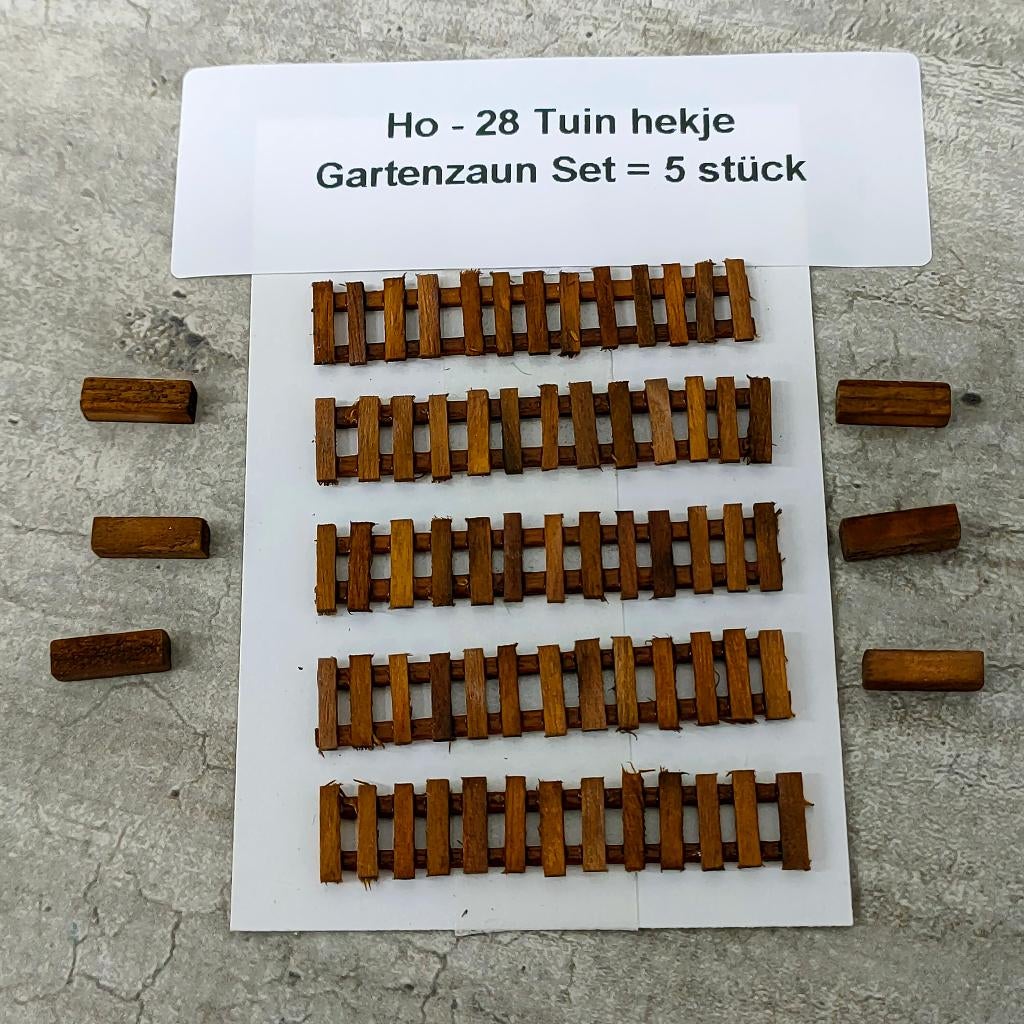 modeltrein Ho – 28 Tuin hekje, Hobby en Vrije tijd, Modeltreinen | H0, Gelijkstroom, Natuur, Nieuw, Ophalen of Verzenden