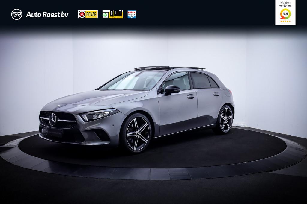 Mercedes-Benz A-Klasse 180 Aut Advantage PANO | WIDESCREEN |, 136 pk, Gebruikt, 4 cilinders, Leder en Stof
