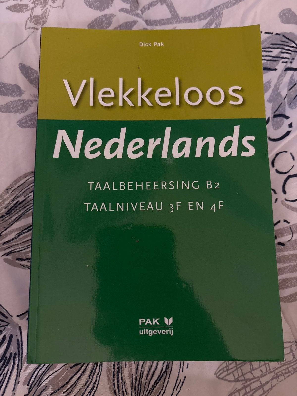 Vlekkeloos Nederlands - Taalbeheersing B2, 3F en 4F, Ophalen of Verzenden, Zo goed als nieuw, Non-fictie