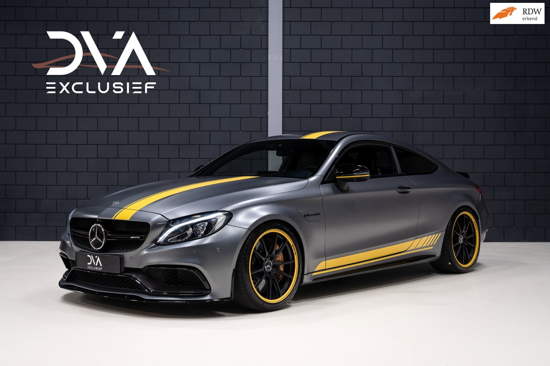 Mercedes-Benz C-klasse Coupé AMG 63 S Edition 1/ Akra, Auto's, Automaat, Dealer onderhouden, Gebruikt, 4 stoelen