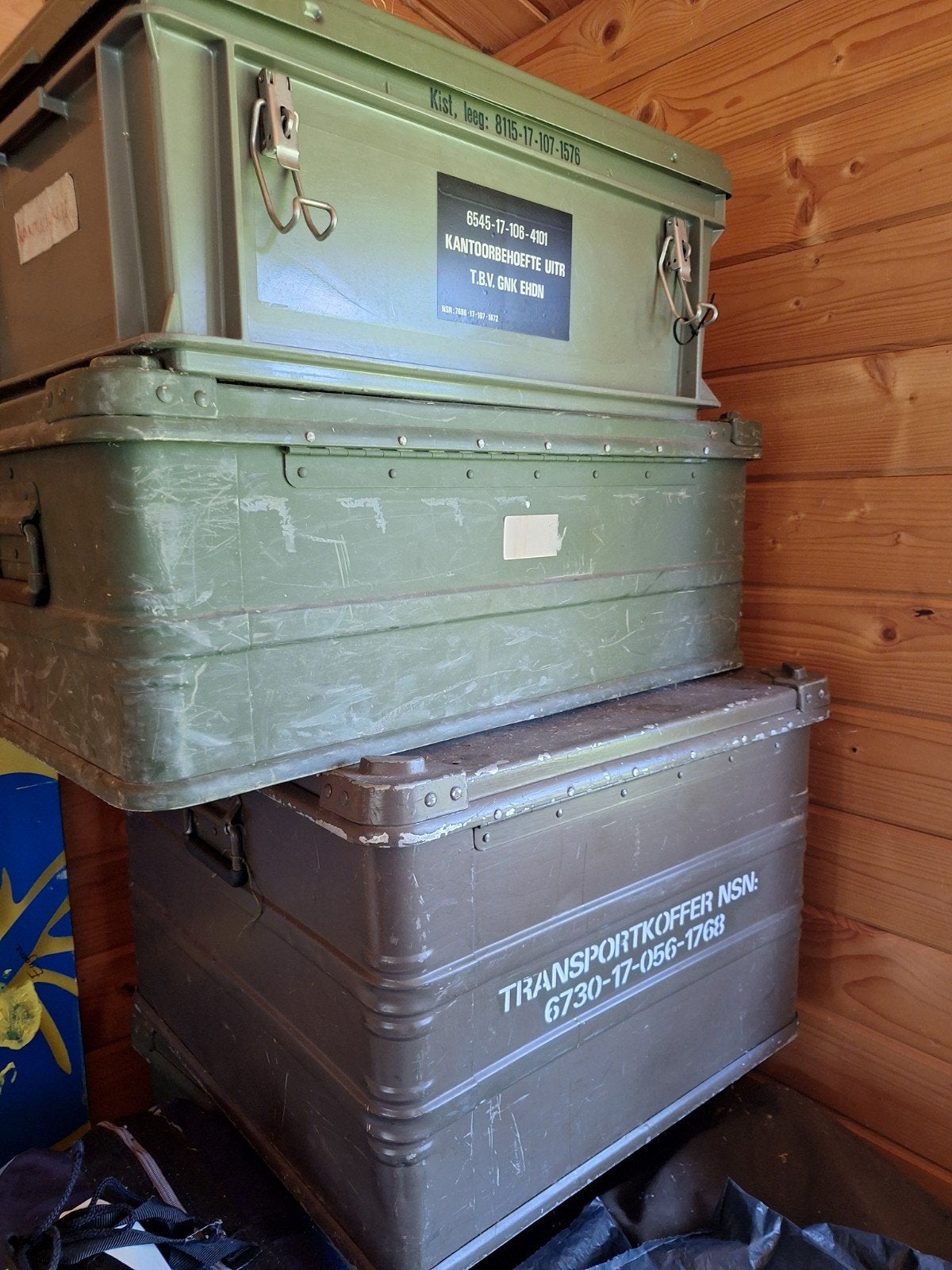 Militaire Transportkoffer NSN: 6730-17-056-1768, Ophalen, Overige soorten, Overige gebieden, Kist of Geocache