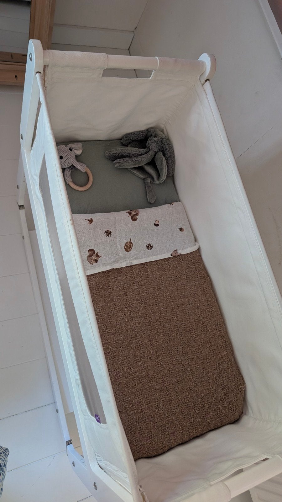 Snüzpod 4 Co-sleeper/Wieg - Ideaal bij reflux, Ophalen, Gebruikt, Minder dan 140 cm, Matras