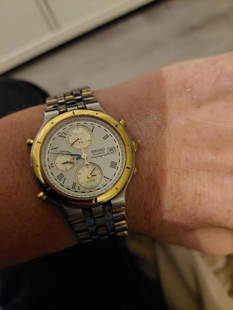 Seiko horloge orgineel, Sieraden, Tassen en Uiterlijk, Horloges | Dames, Ophalen of Verzenden, Zo goed als nieuw, Staal, Seiko