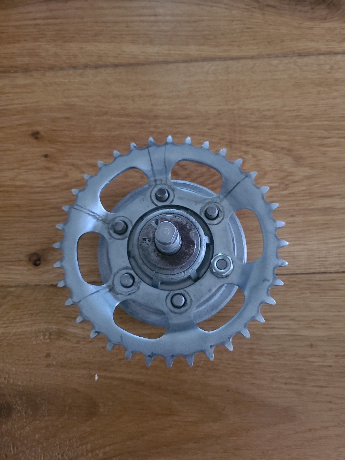 zundapp Roller tandwielhouder met tandwiel, Gebruikt, Onbekend, Overige typen, Staal