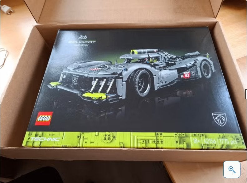 Lego Technic 42156 Peugeot 9x8 24H Nieuw in doos, Lego, Ophalen of Verzenden, Technic, Complete set