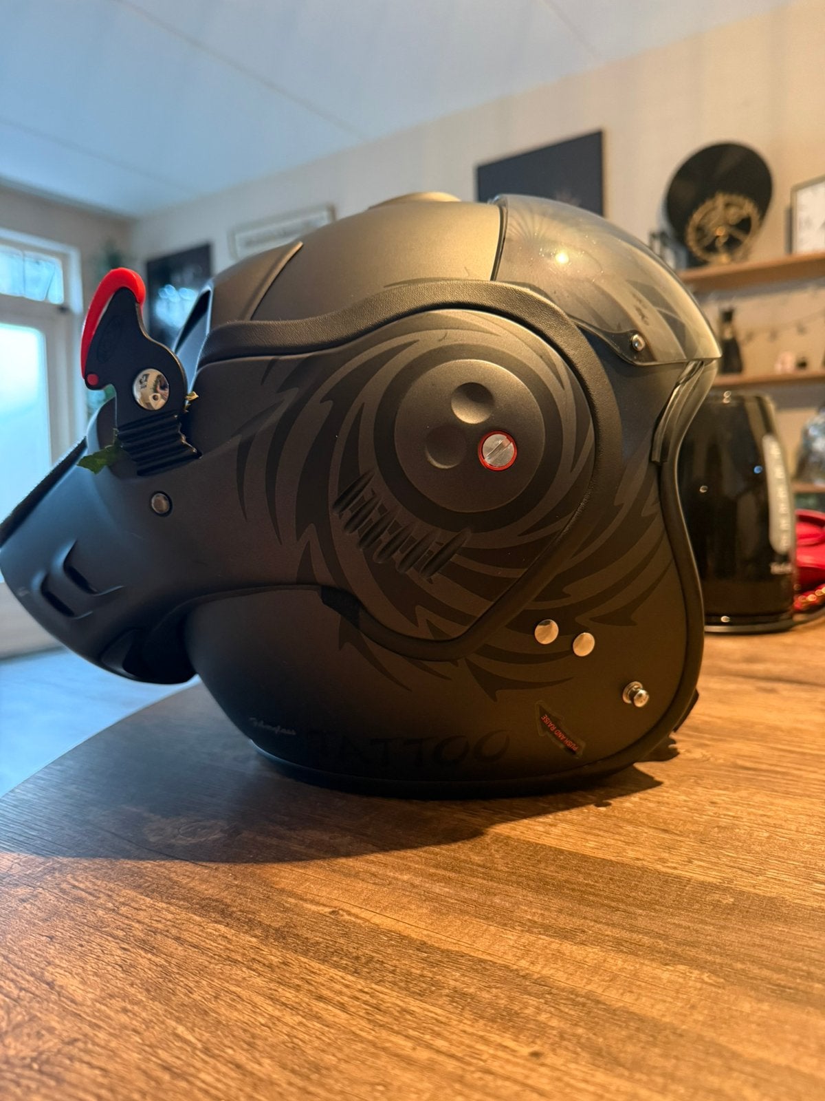 Roof Boxer Tattoo helm maat S, Ophalen of Verzenden, Gebruikt