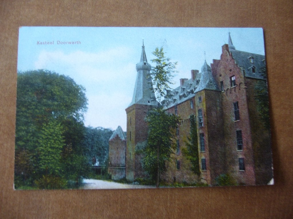 DOORWERTH  =  KASTEEL DOORWERTH  1909, Verzamelen, Ansichtkaarten | Nederland, Ophalen of Verzenden, Voor 1920, Gelopen, Gelderland