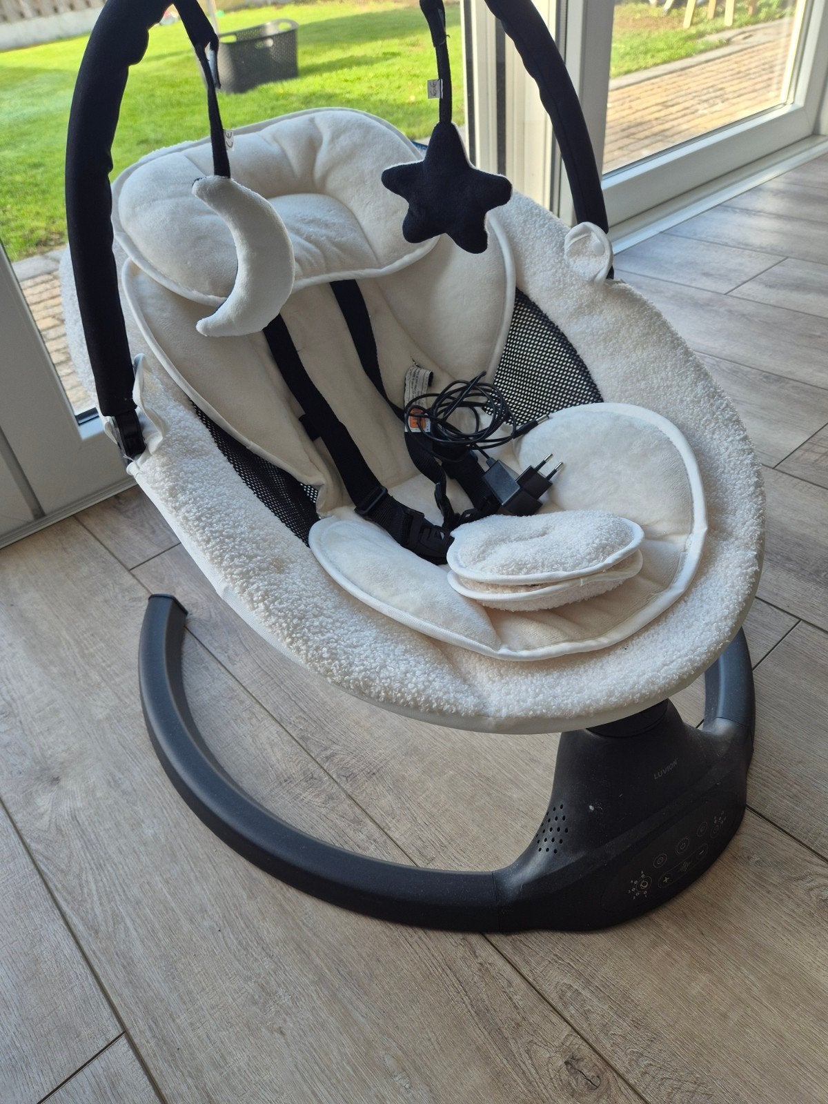 Luvion Baby Swing - Elektrische babyschommel, Ophalen of Verzenden, Nieuw