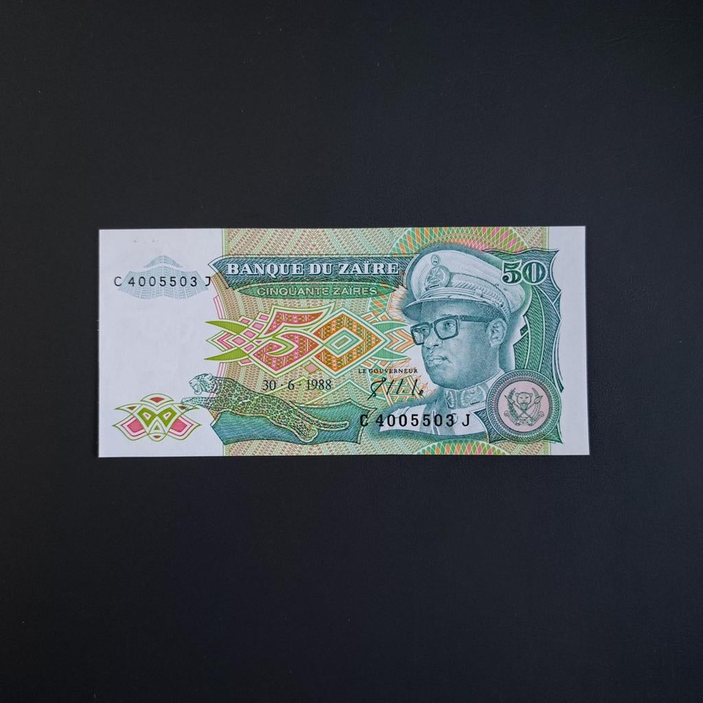 50 zaire Zaïre #011, Postzegels en Munten, Bankbiljetten | Afrika, Verzenden, Overige landen, Los biljet