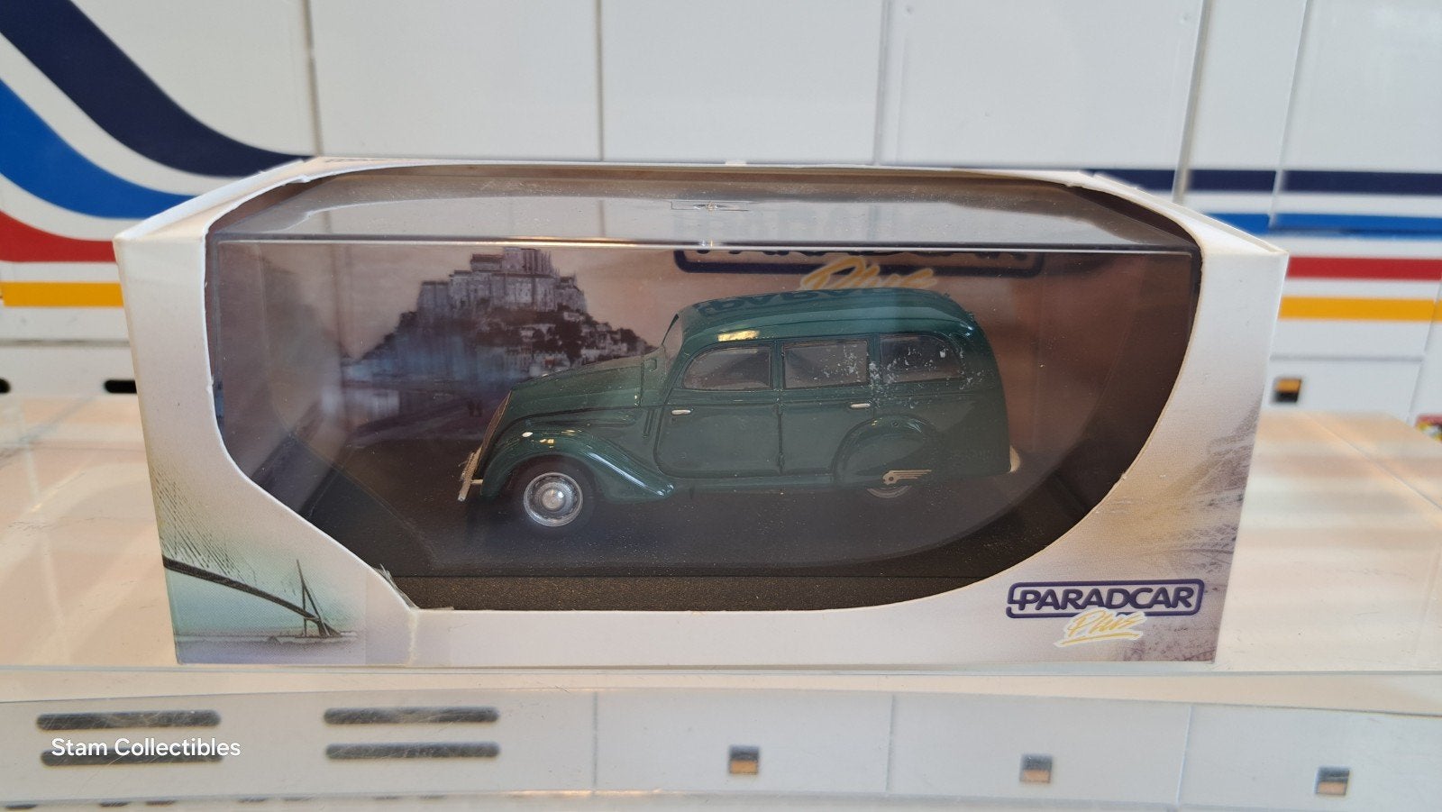 Paradcar Nr.109 Peugeot 202 Break Green, Overige merken, Gebruikt, Auto, Ophalen of Verzenden