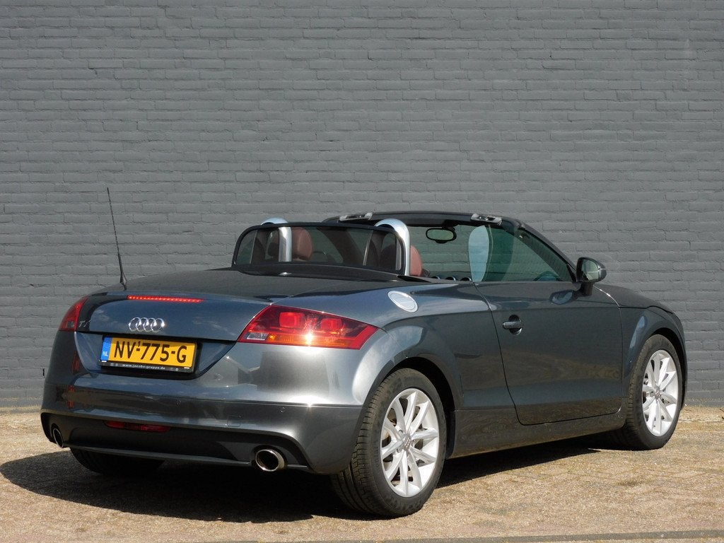 Audi TT Roadster 2.0 TFSI Pro Line TOPSTAAT! LEER! STOELVERW, Auto's, Audi, Euro 5, TT, Gebruikt, Zwart