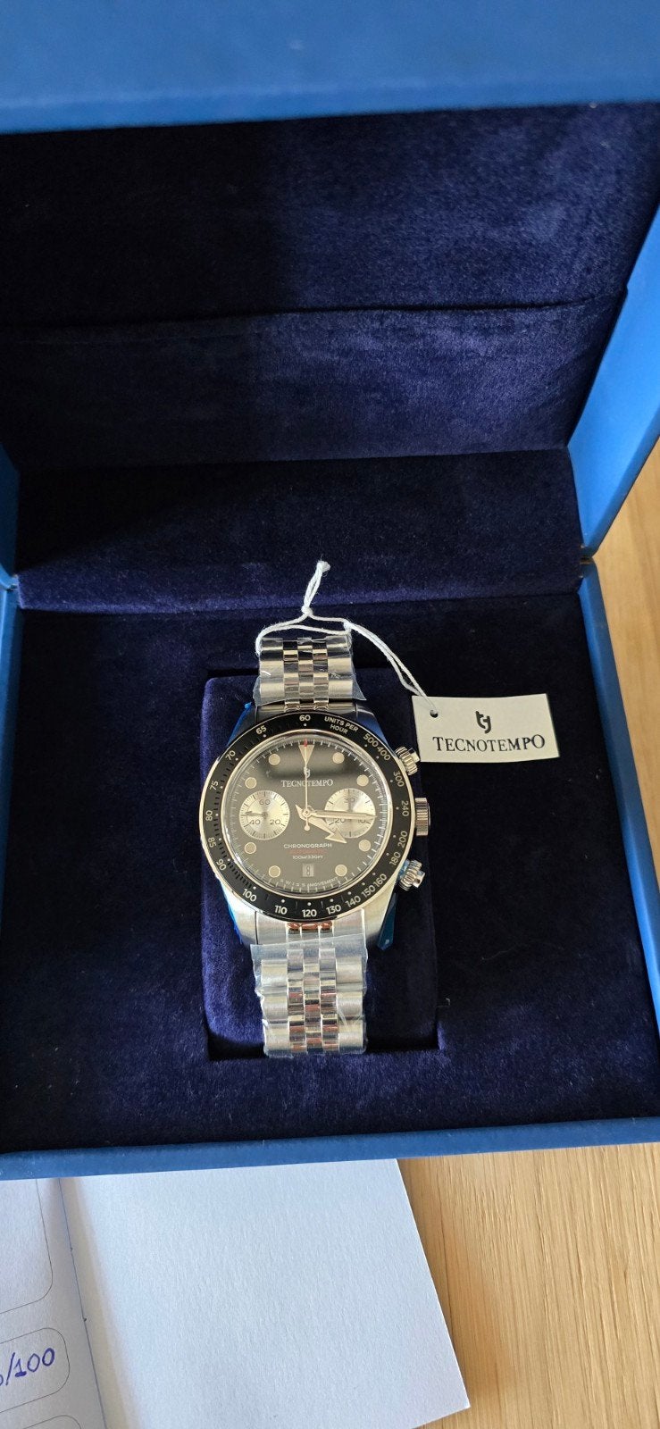 Tecnotempo Automatic Meca Chrono 2026 Limited Edition, Overige merken, Staal, Staal, Polshorloge