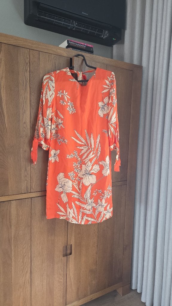 Jurk ana alcazar, Kleding | Dames, Jurken, Oranje, Ophalen of Verzenden, Zo goed als nieuw, Knielengte
