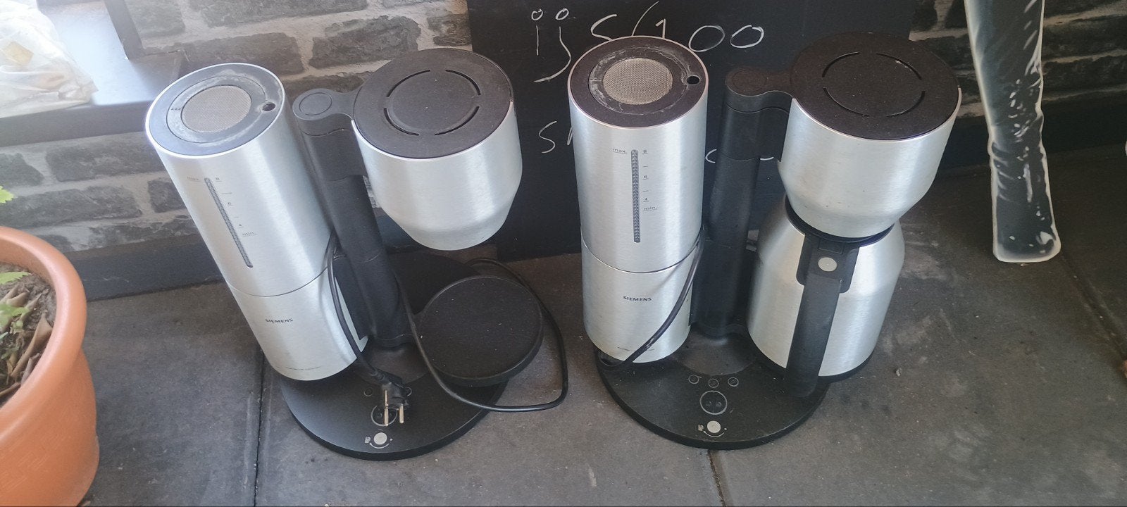 Porsche Design koffie zet apparaat met thermoskan, Ophalen, Kunststof, Rond, Minder dan 40 cm