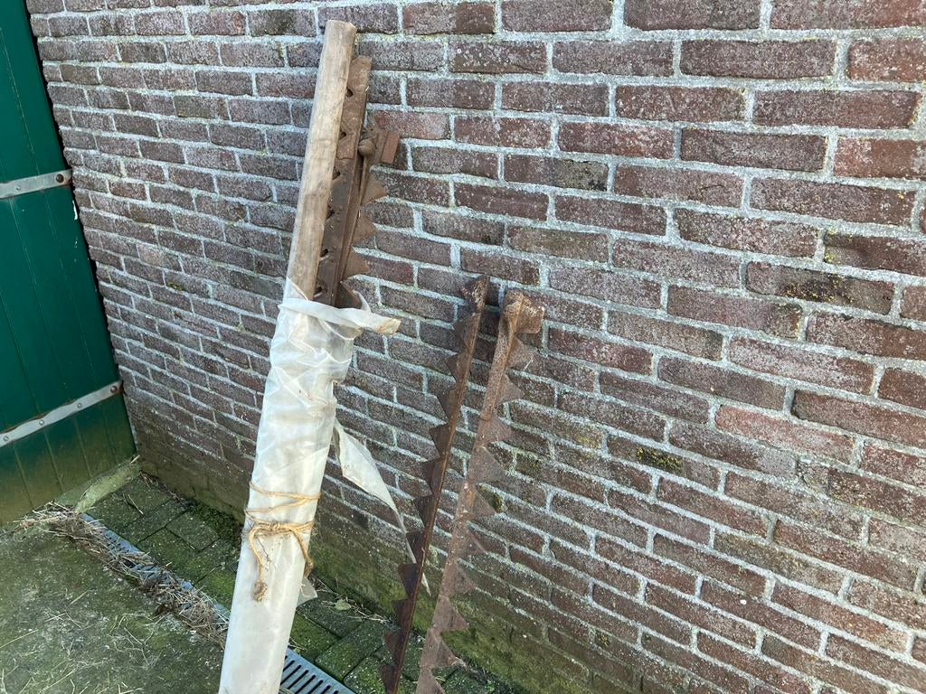 Maaimachine voor paard, messen set, Tuin en Terras, Grasmaaiers, Balkmaaier, Ophalen, Gebruikt, 50 cm of meer