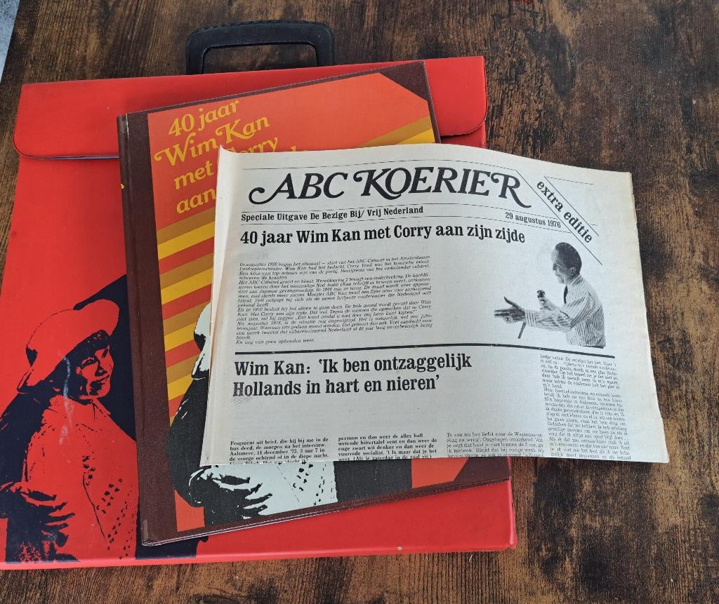 't Koffertje van Wim Kan, Cd's en Dvd's, Ophalen, Gebruikt, 12 inch, Levenslied of Smartlap