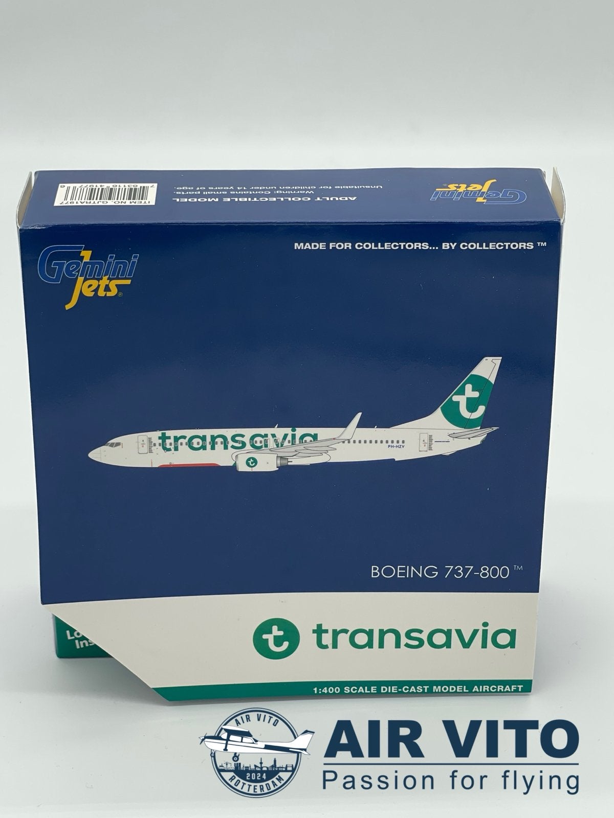 Gemini Jets Transavia Boeing 737-800 Schaal 1:400 Nieuw, Hobby en Vrije tijd, Overige merken, 1:200 of kleiner, ., Nieuw