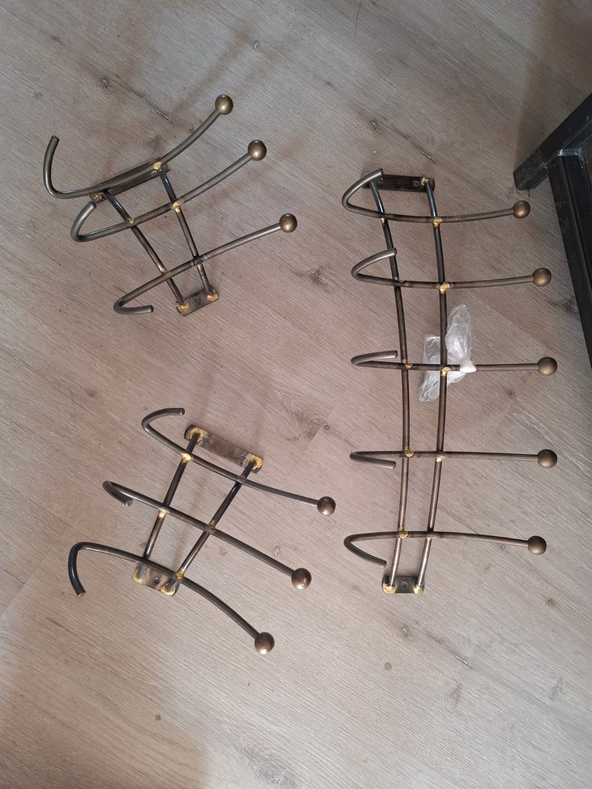 Metalen kapstok, Huis en Inrichting, Woonaccessoires | Kapstokken, Zo goed als nieuw, Minder dan 100 cm, Metaal, Ophalen