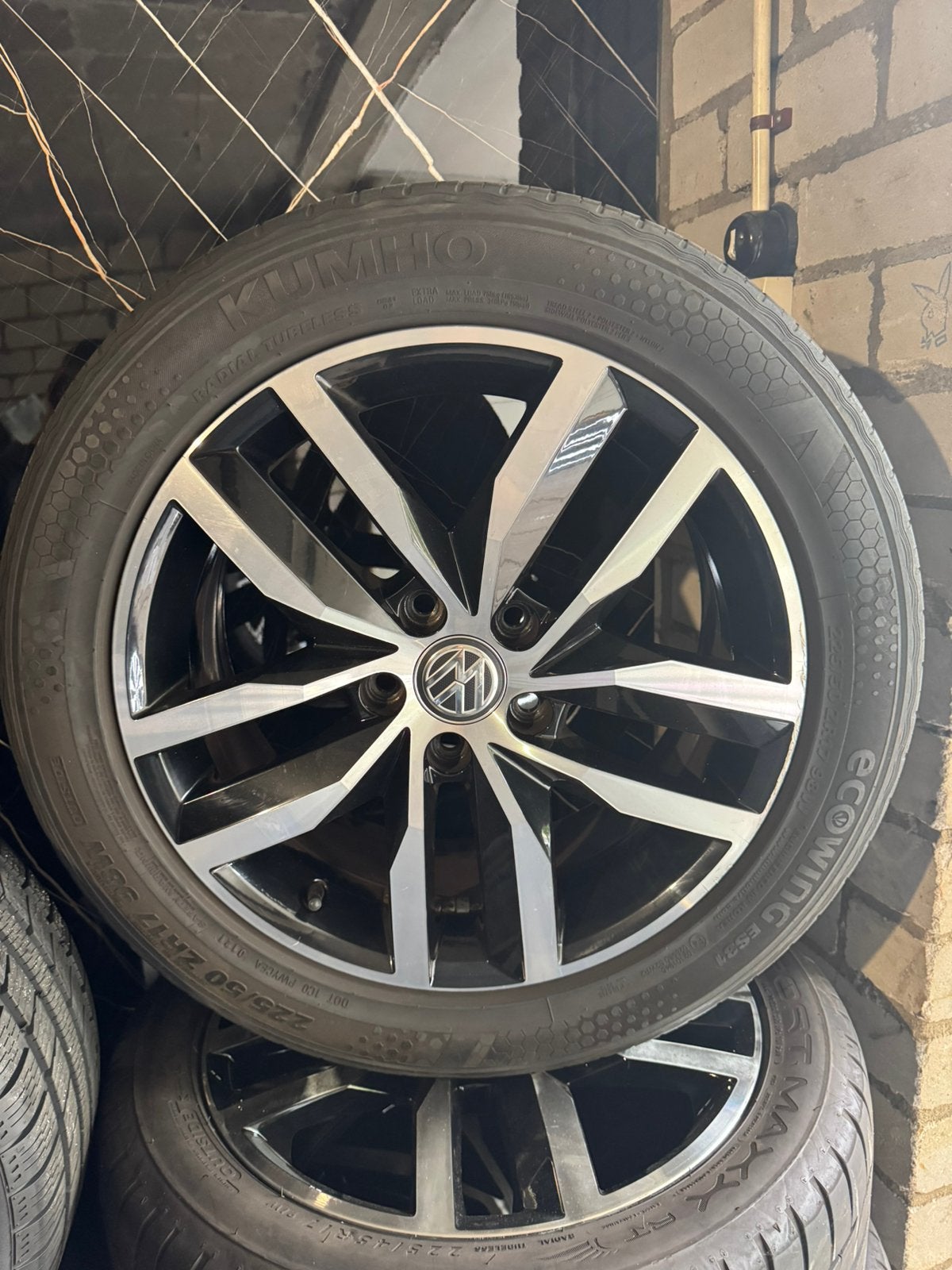 Origineel Volkswagen Golf 7 8 Cadyy madrid Velg 225 45 17, Total car expert, Banden en Velgen, Nieuw, Ophalen of Verzenden
