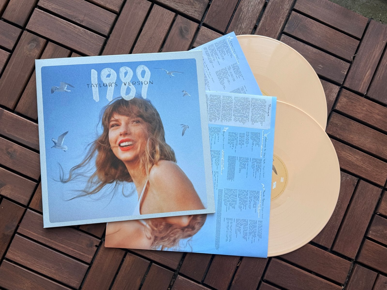 Taylor Swift 1989 (Taylor's Version) tangerine vinyl, Ophalen, Pop, Zo goed als nieuw, 12 inch