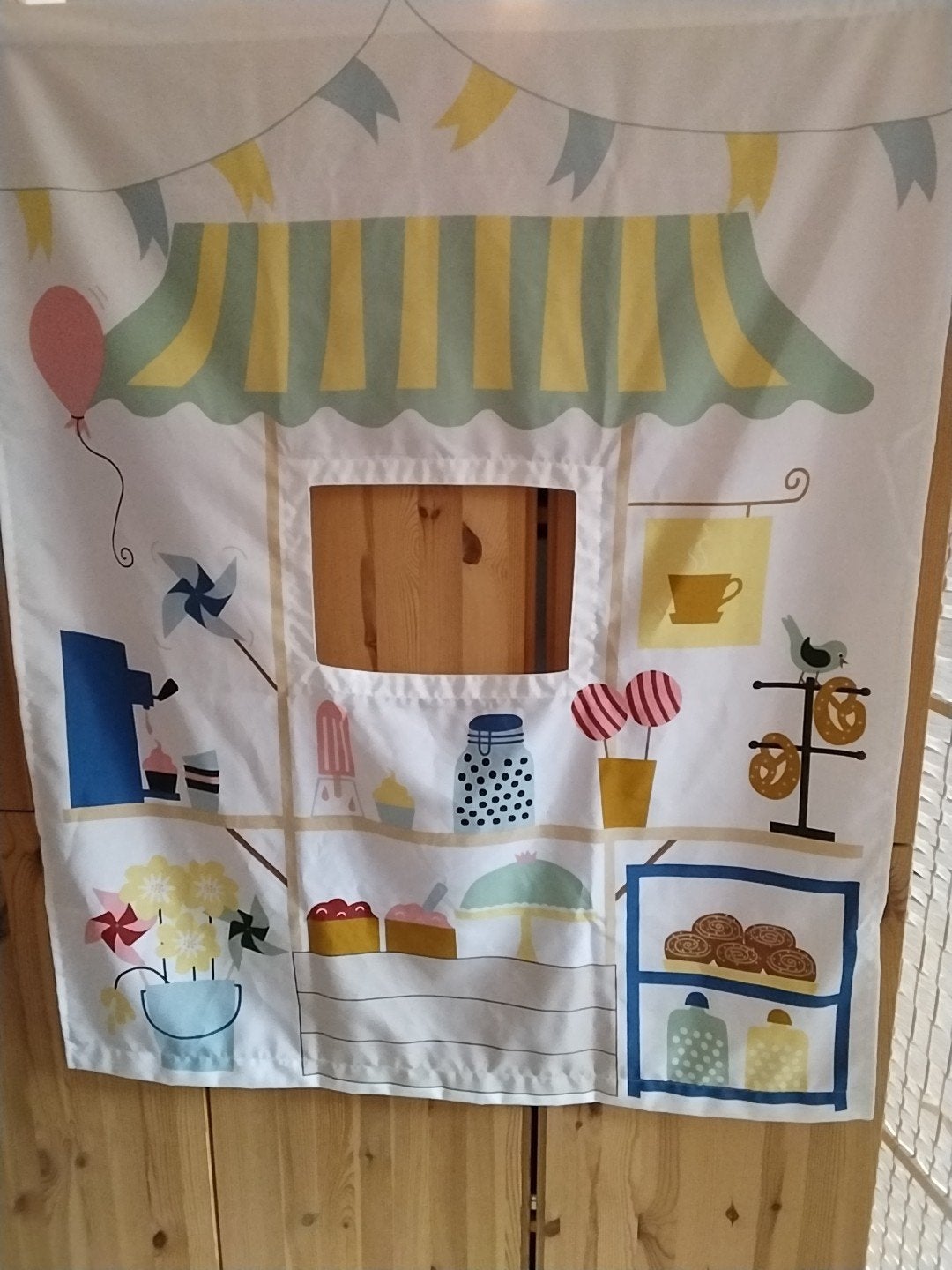 Bedgordijn IKEA Kura, Ophalen, Zo goed als nieuw, IKEA