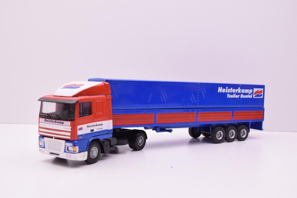 DAF XF  '' Heisterkamp Trailer Rental ''  Lion car, Verzenden, Zo goed als nieuw, Bus of Vrachtwagen, Lion Toys