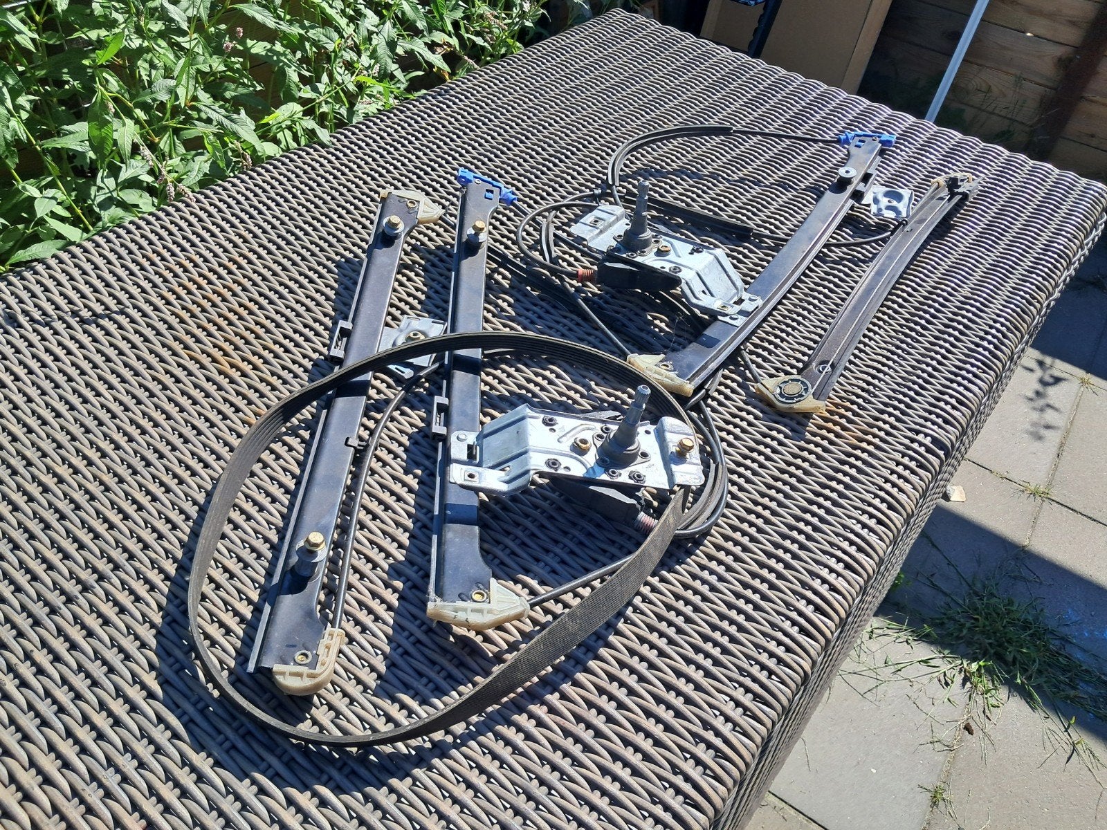 Raammechanisme VW Polo 6n 3-deurs, Ophalen of Verzenden, Gebruikt, Oldtimer onderdelen
