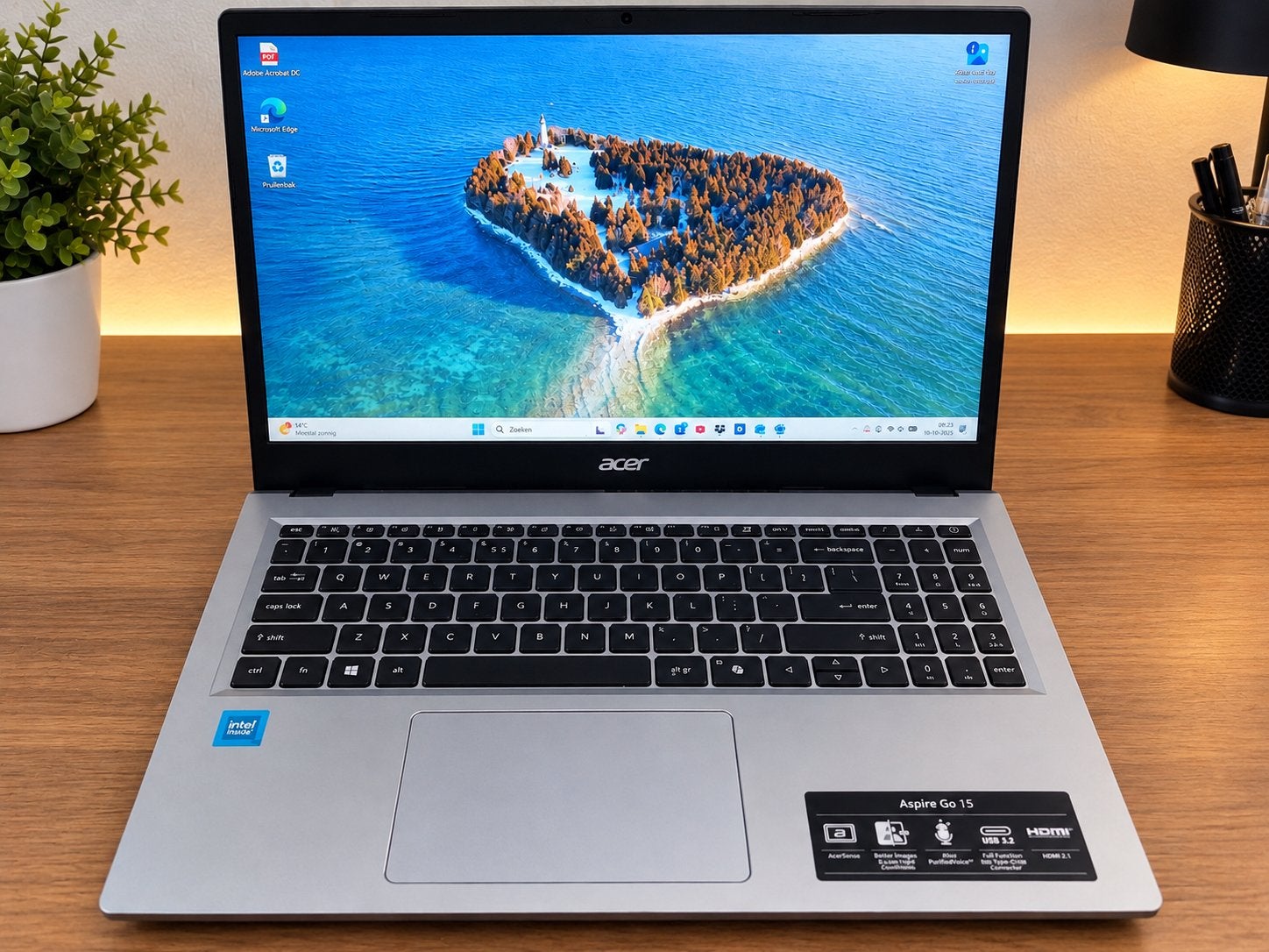 Acer Aspire Go 15 - Goede staat, weinig gebruikt, Ophalen of Verzenden, Gebruikt, 15 inch, Qwerty