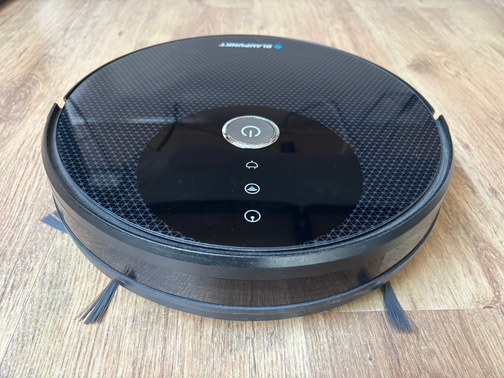 [Robotstofzuiger] Blaupunkt Bluebot XBOOST met dweilfunctie, Overige merken, Gebruikt, Ophalen of Verzenden, Robotstofzuiger