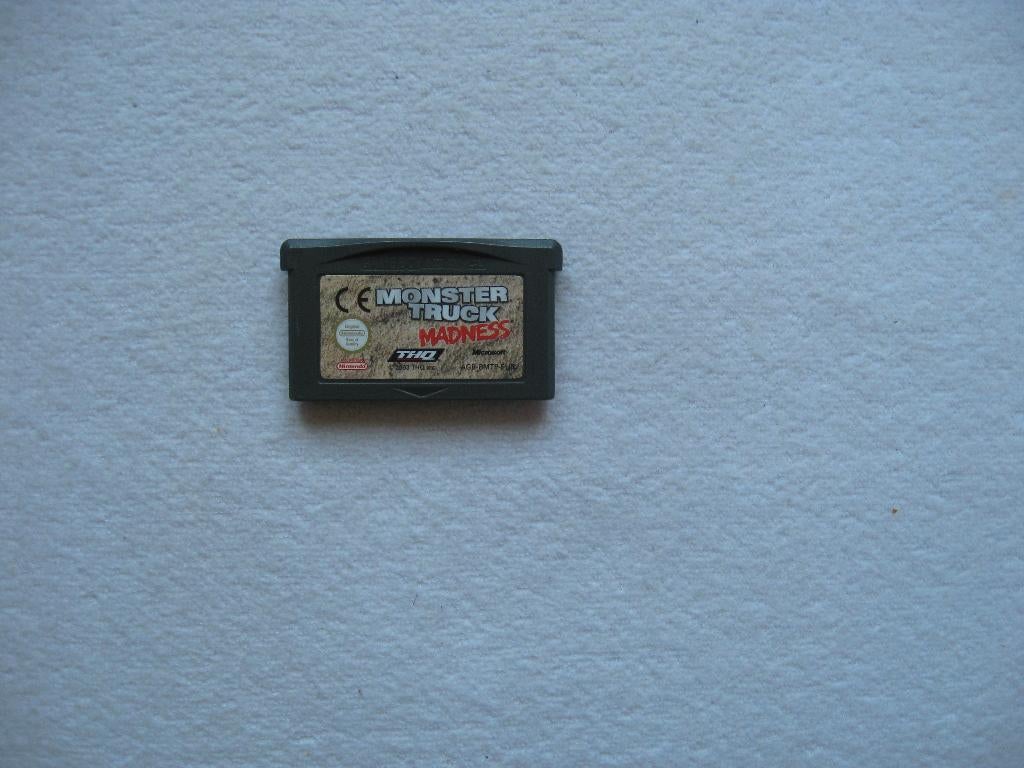 voor Gameboy Advance (EUR) MONSTER TRUCK Madness, Spelcomputers en Games, Games | Nintendo Game Boy, Gebruikt, 1 speler, Racen en Vliegen