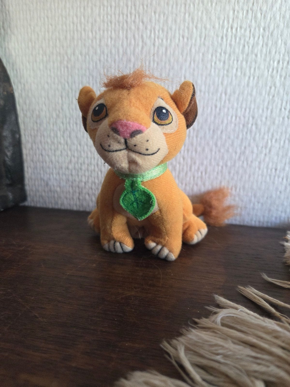 Vintage Disney Simba Vingerpoppetje knuffel The Lion King, Verzamelen, Disney, Ophalen of Verzenden, Leeuwenkoning of Jungle Boek