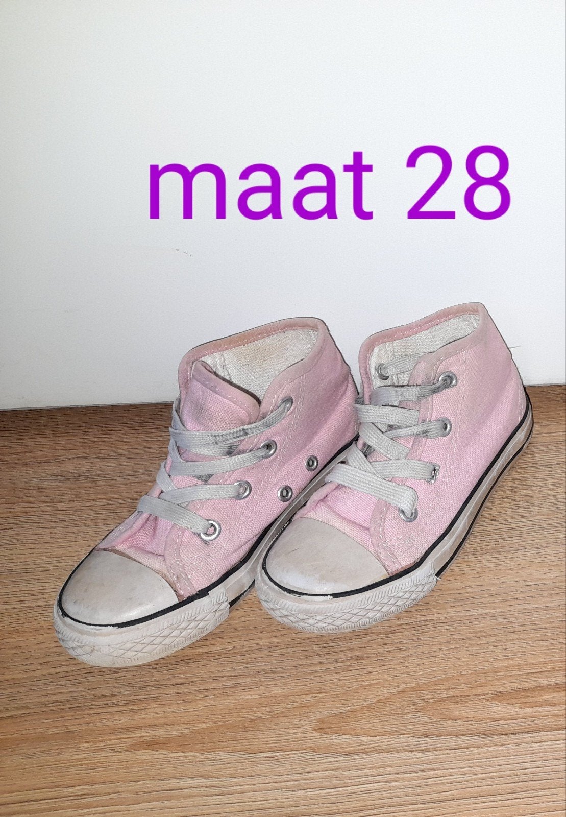 Roze gympen schoenen gymschoenen maat 28 meisje, Meisje, Schoenen, Ophalen of Verzenden, Zo goed als nieuw