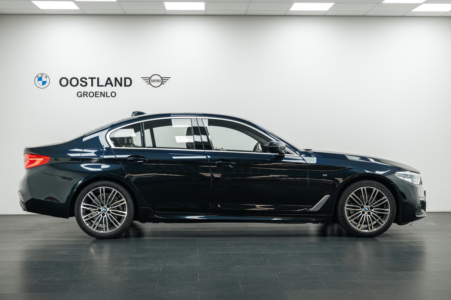 BMW 5 Serie 520i High Executive M Sport Automaat / Schuif-Ka, Auto's, Automaat, Achterwielaandrijving, Gebruikt, 4 cilinders