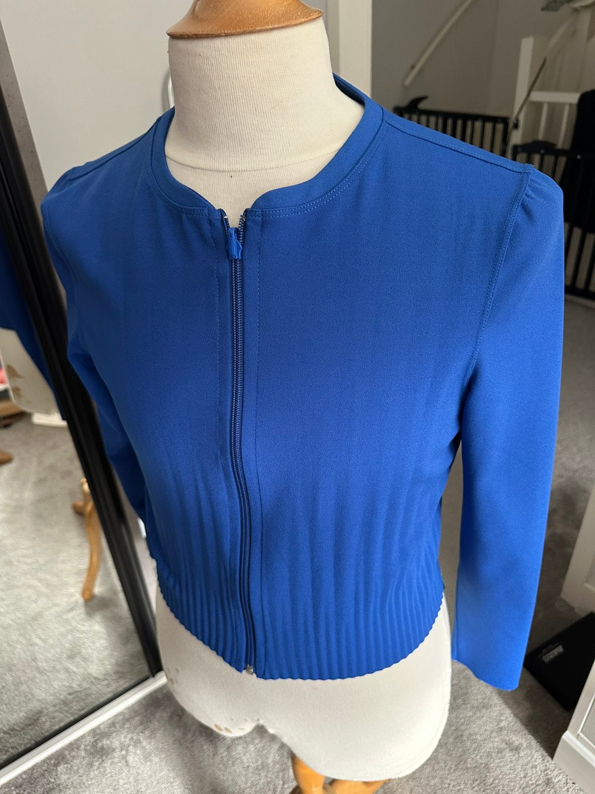 Vlot jasje/ vestje aan 2 kanten te dragen, Ophalen of Verzenden, Zo goed als nieuw, Maat 38/40 (M), Blauw