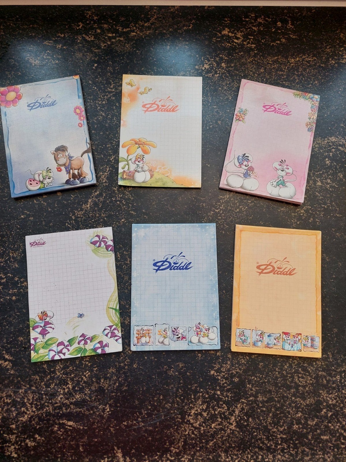 aangebroken diddl blokken, Ophalen of Verzenden, Zo goed als nieuw, Papier, Kaart of Schrift