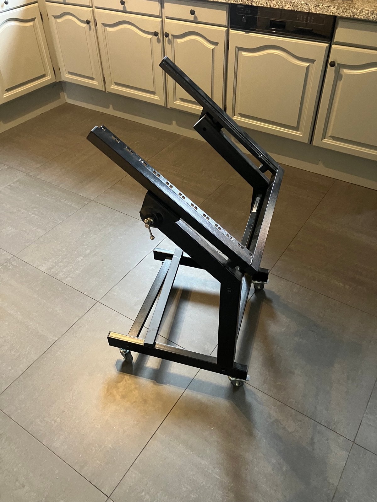 19" Verrijdbaar Studio Rack, Muziek en Instrumenten, Ophalen, Gebruikt