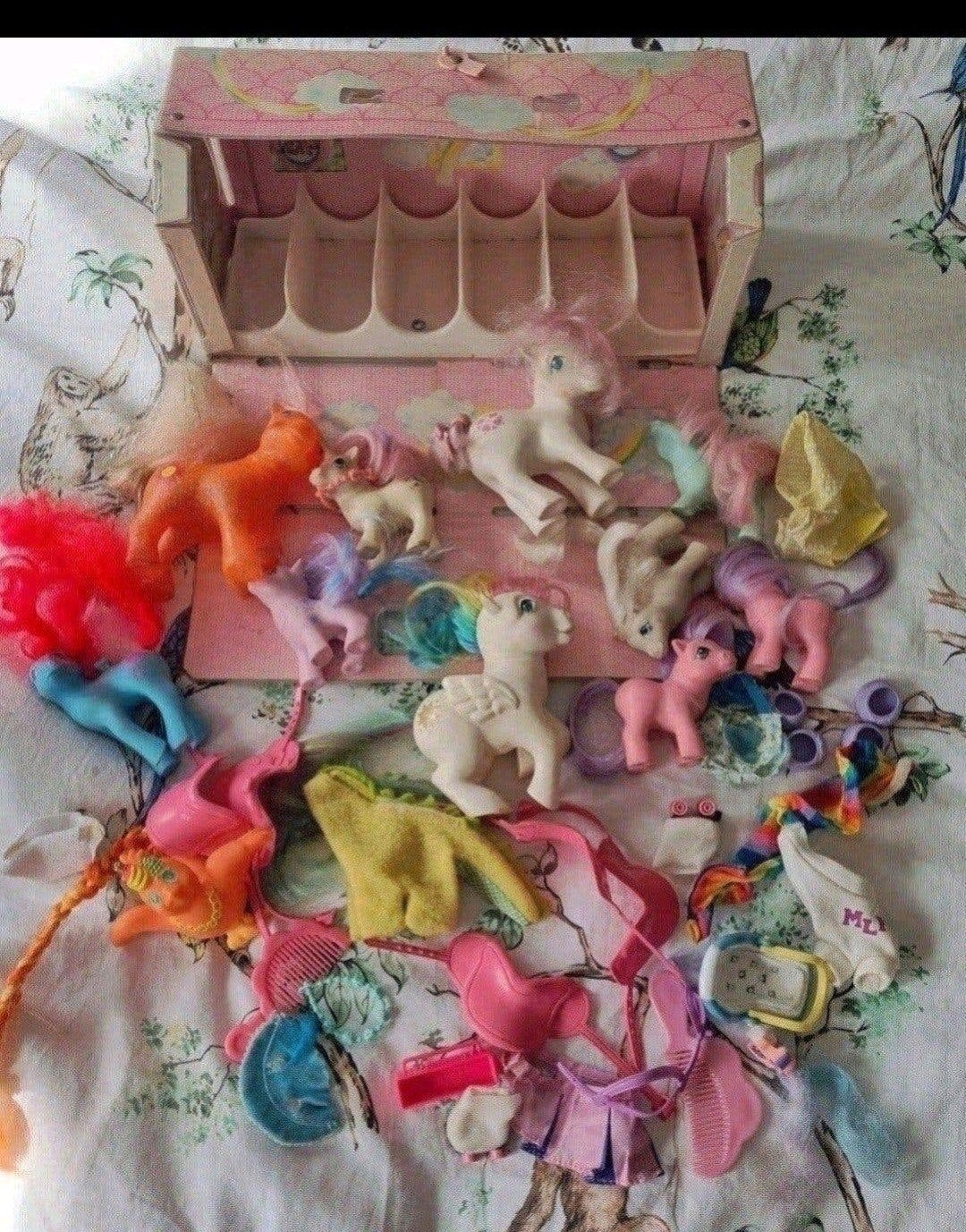 oude my little pony's, Ophalen of Verzenden