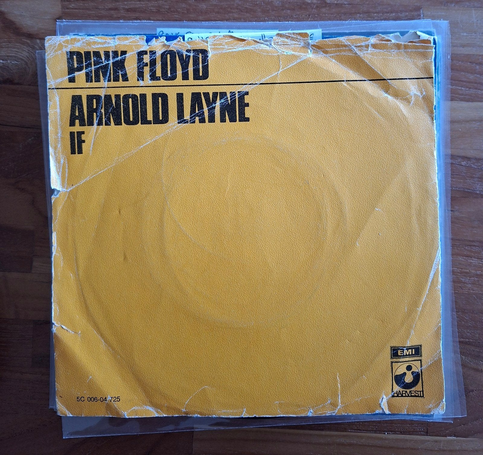 Pink Floyd  - Arnold lane - Single is TOP, Ophalen of Verzenden, Gebruikt, 7 inch, Pop