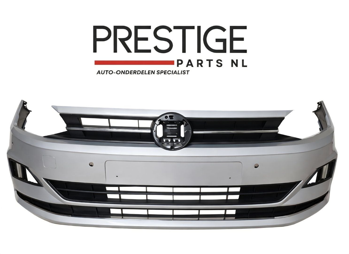 Voorbumper VW Polo 2G AW 4xPDC LA7W Bumper bj.2017-2022 ORGI, Auto-onderdelen, Gebruikt, -, Ophalen of Verzenden, Bumper