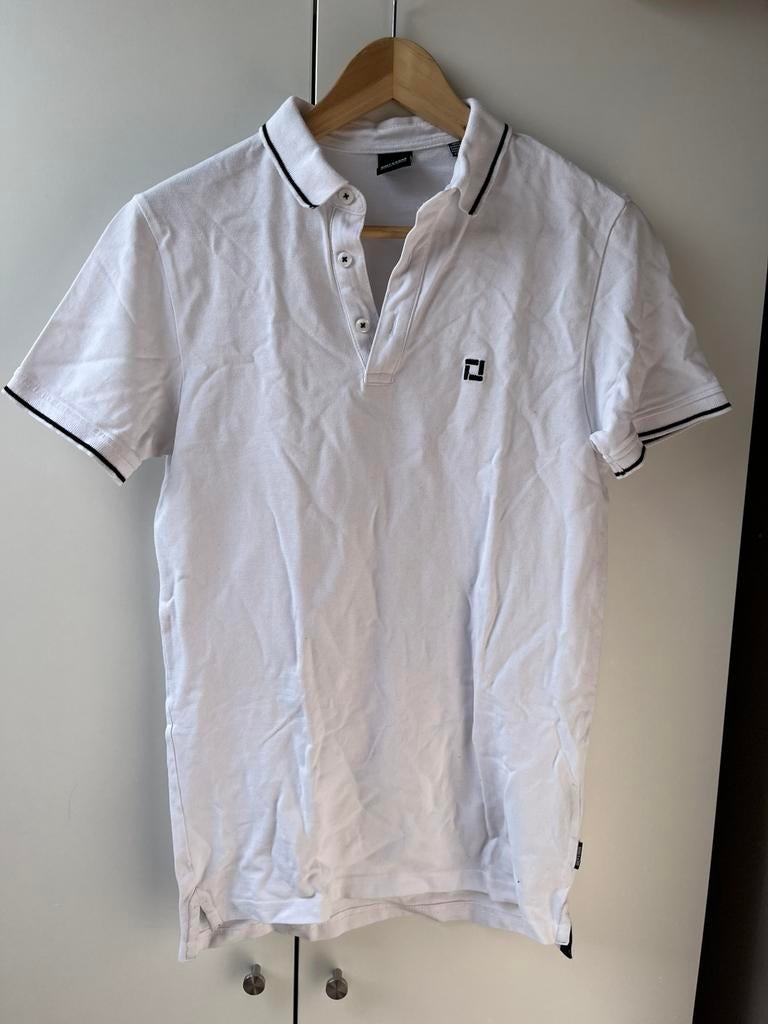 Witte polo Only & Sons maat S in nieuwstaat, Wit, Ophalen of Verzenden, Zo goed als nieuw, Maat 46 (S) of kleiner