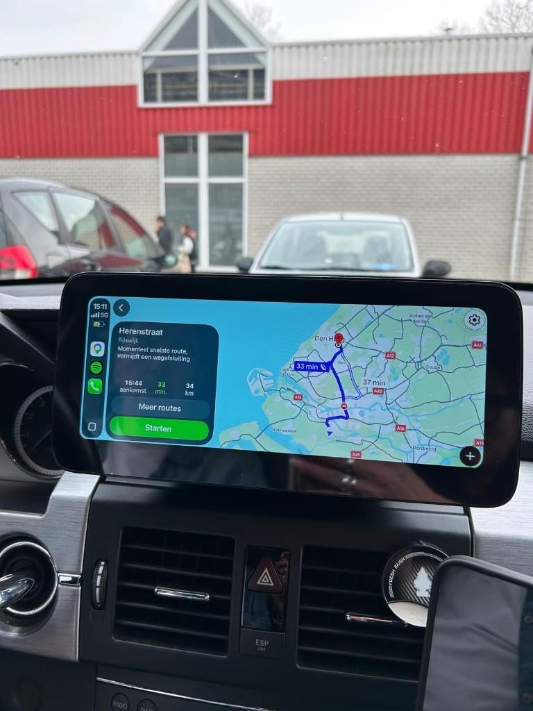 navigatie mercedes GLK carkit android 15 apple carplay usb, Ophalen of Verzenden, Dynavin, VERKOOP@INBOUWNAVIGATIE.COM, Oberonweg 262 3208pg
