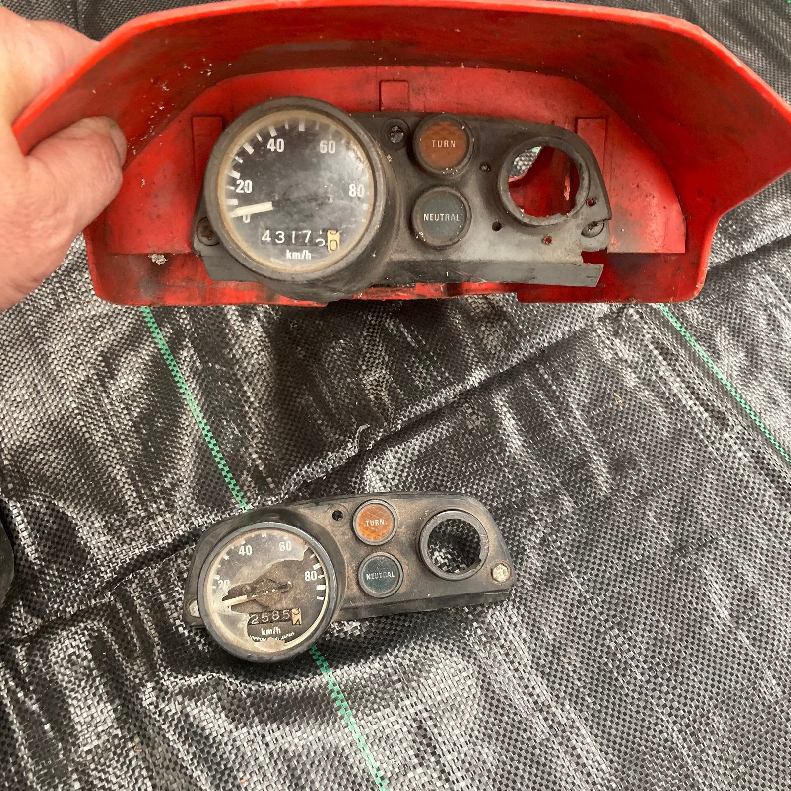 Honda MT kappen en 2x cockpit teller, Ophalen of Verzenden, Kap