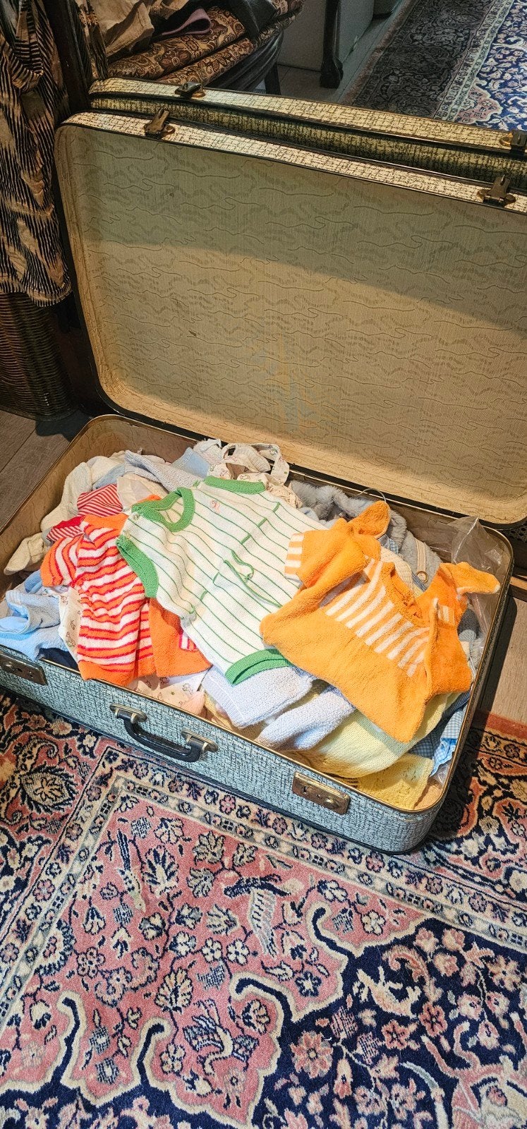 Grote partij retro babykleding - Vintage schattigheid!, Ophalen of Verzenden, Gebruikt, Diverse vintage merken, Jongetje of Meisje