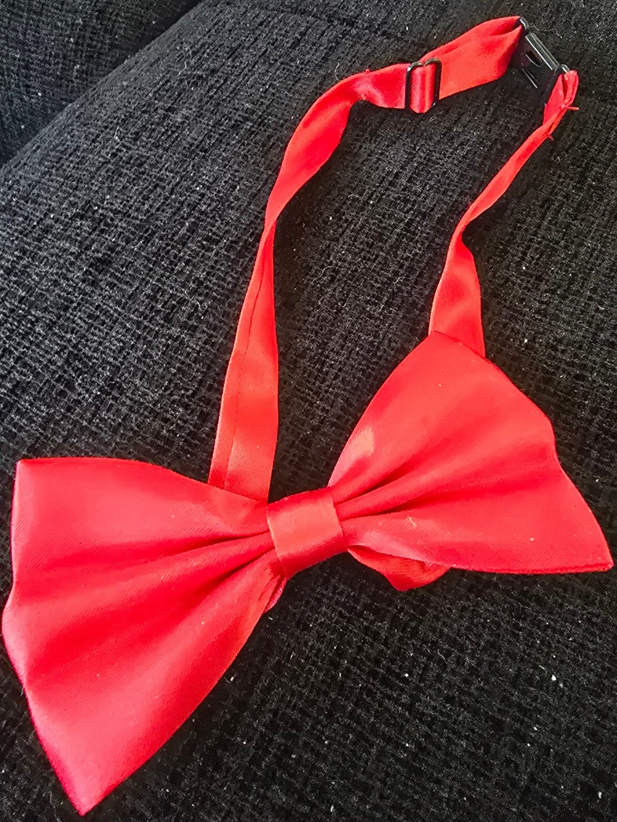 Rode vlinderdas - Perfect voor elke feestelijke gelegenheid, Ophalen of Verzenden, Zo goed als nieuw, Onbekend