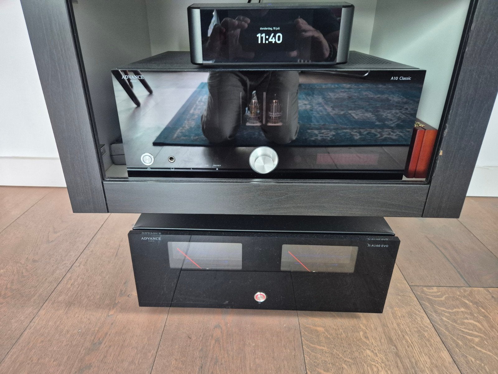 Advance Paris X-A160 EVO Eindversterker, Zo goed als nieuw, 120 watt of meer, Stereo, Ophalen