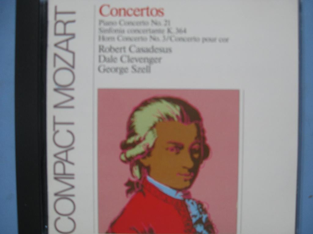 Mozart, pianoconcert nr. 21 e.a., Casadesus, Ophalen of Verzenden, Classicisme, Zo goed als nieuw, Orkest of Ballet