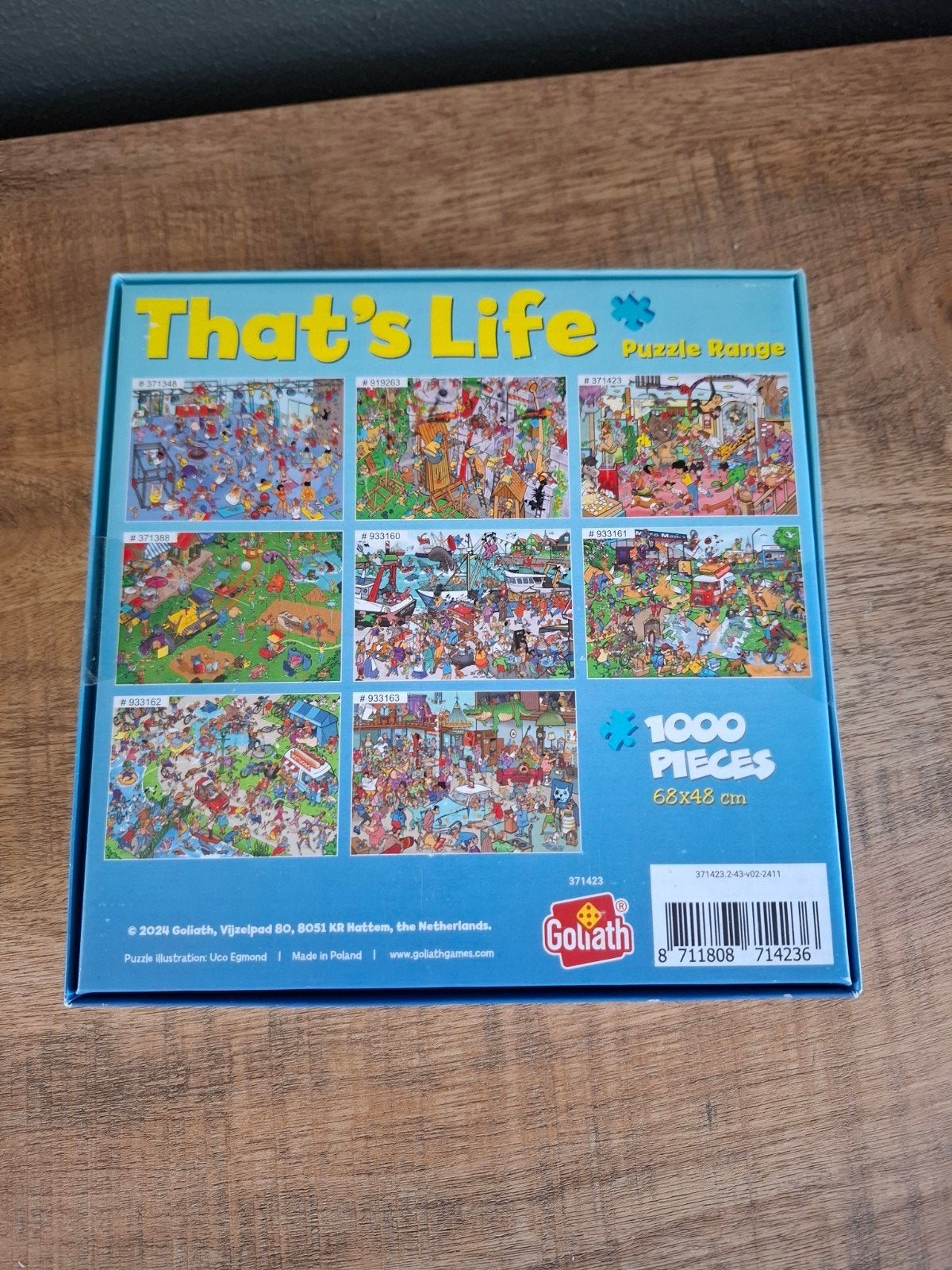 Goliath That's Life Puzzel 1000 stukjes - Nieuw, Een of twee spelers, Ophalen of Verzenden, Nieuw, Goliath