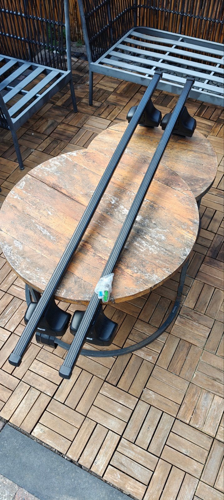 Thule dakdragers - 135 cm - gebruikt, Ophalen, Gebruikt