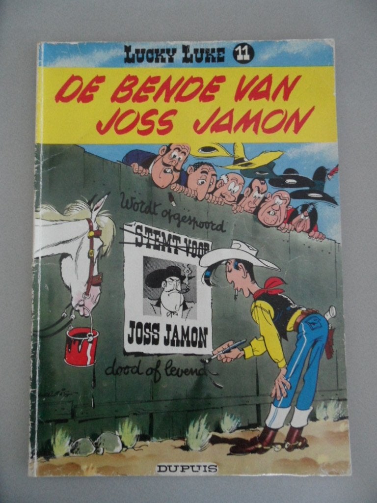 Lucky Luke. Nr 11, 22 en 31., Meerdere stripboeken, Ophalen of Verzenden, Gelezen