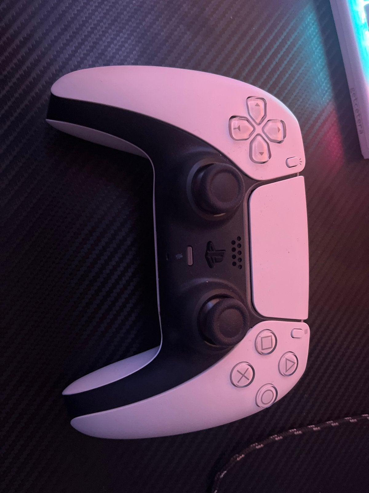 Sony PlayStation 5 DualSense Controller - Wit, PlayStation 5, Ophalen of Verzenden, Zo goed als nieuw, Controller